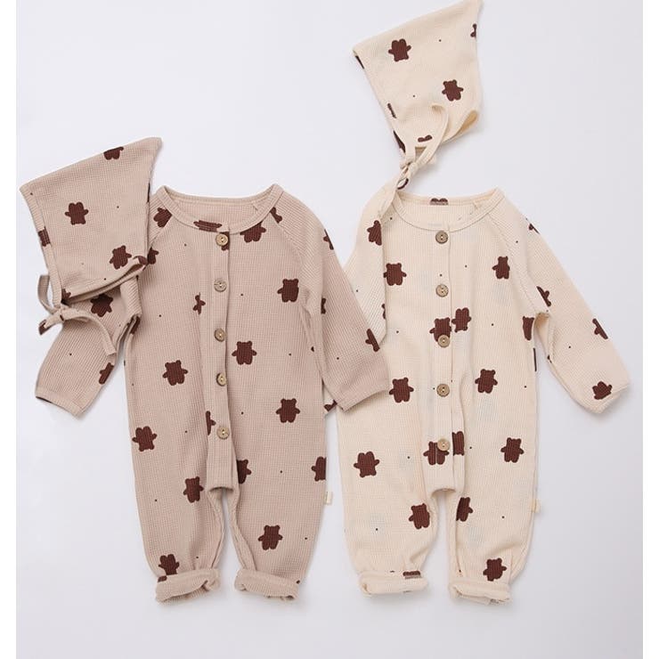 ロンパース カバーオール ベビー[品番：FQ000141671]｜PlusNao