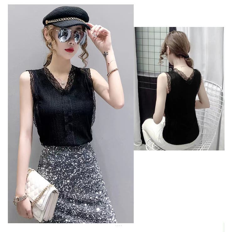 タンクトップ レディース 女性用 | PlusNao | 詳細画像2 