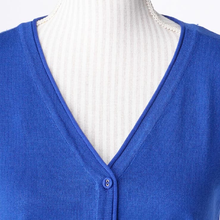 Vネックカーディガン レディース トップス | PlusNao | 詳細画像17 