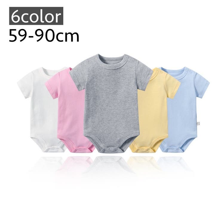 ロンパース 半袖 つなぎ | PlusNao | 詳細画像1 