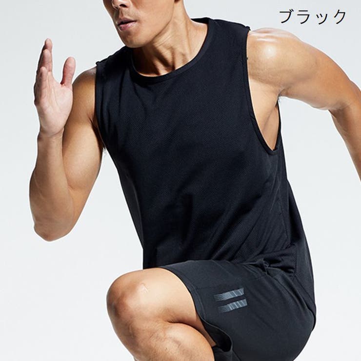 タンクトップ メンズ 男性用[品番：FQ000201761]｜PlusNao