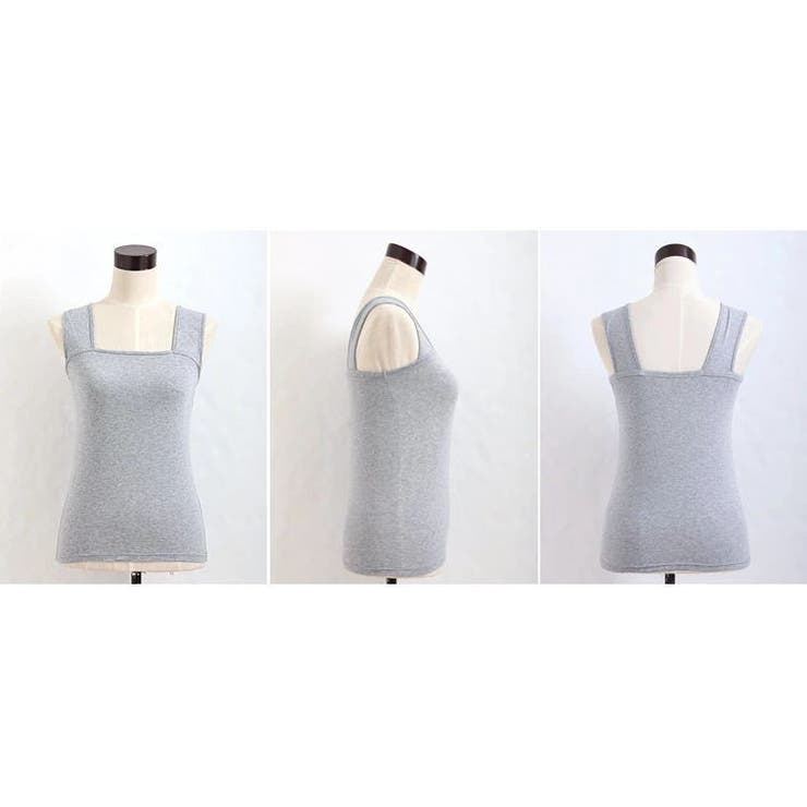 タンクトップ ブラ紐隠し トップス | PlusNao | 詳細画像11 