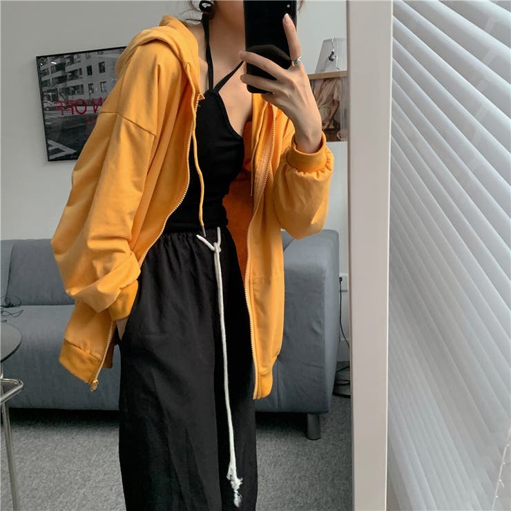 パーカー ジップアップ レディース | PlusNao | 詳細画像3 