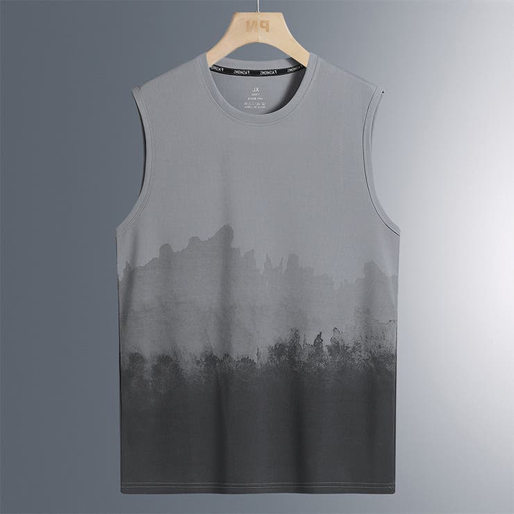 タンクトップ メンズ ラウンドネック | PlusNao | 詳細画像5 