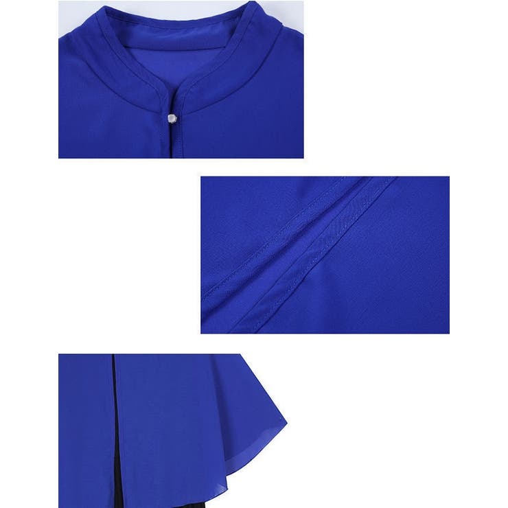 シフォンカーディガン ショール ボレロ | PlusNao | 詳細画像15 