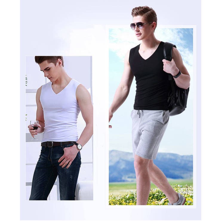 タンクトップ メンズ トップス | PlusNao | 詳細画像7 