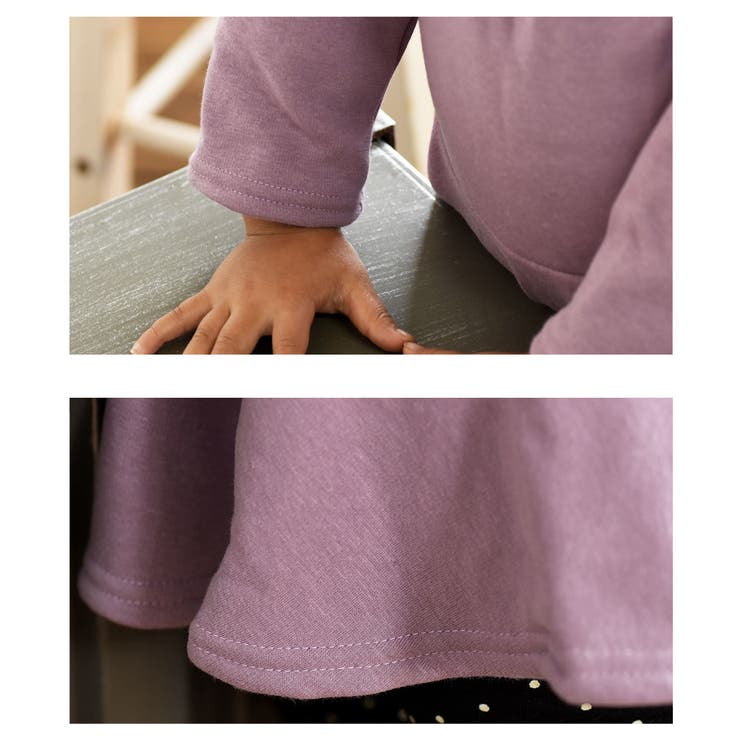 チュニックワンピース ミニワンピース ベビーワンピース | PlusNao | 詳細画像10 