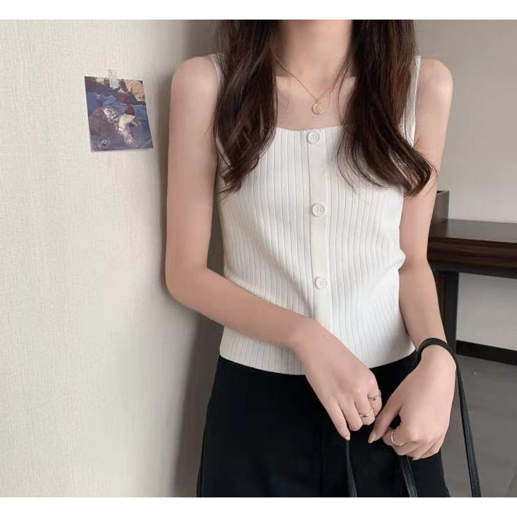 ニット ノースリーブ レディース | PlusNao | 詳細画像3 