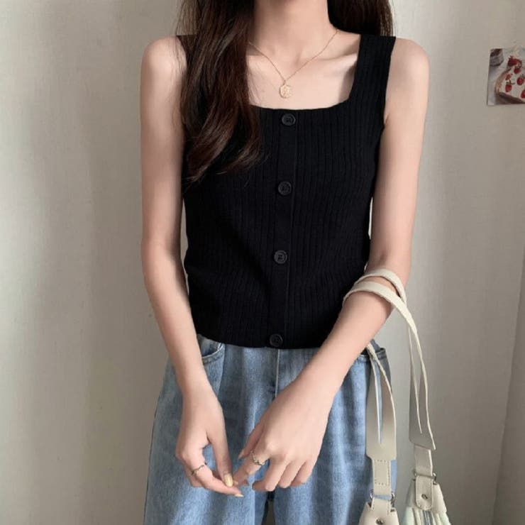 ニット ノースリーブ レディース | PlusNao | 詳細画像7 