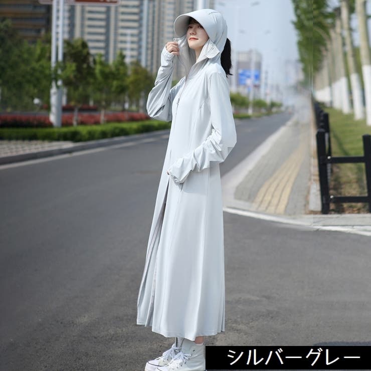 ラッシュガード ラッシュガードパーカー 超ロング丈 | PlusNao | 詳細画像15 