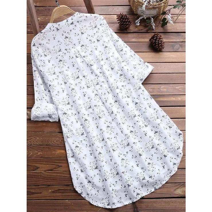 チュニック ブラウス ロング丈 | PlusNao | 詳細画像3 