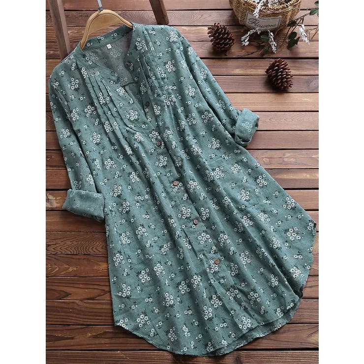 チュニック ブラウス ロング丈 | PlusNao | 詳細画像4 