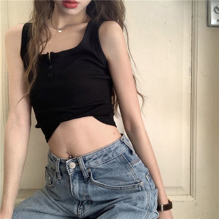 タンクトップ ノースリーブ レディース | PlusNao | 詳細画像11 