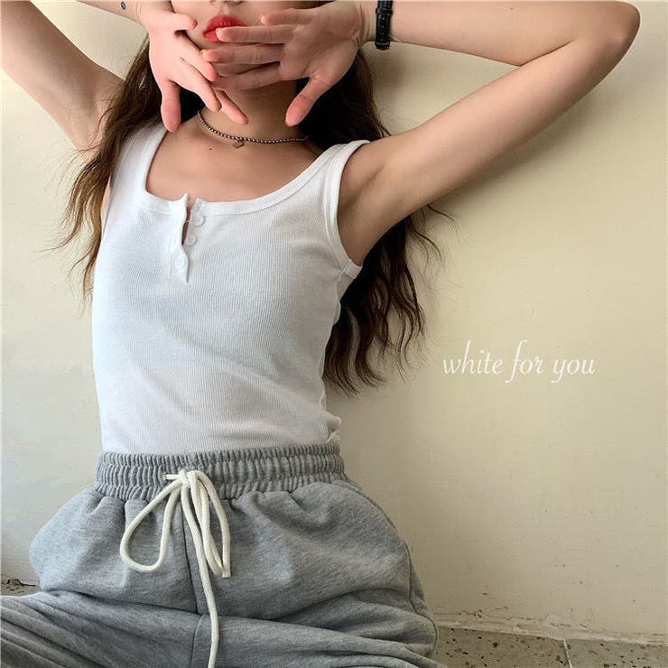 タンクトップ ノースリーブ レディース | PlusNao | 詳細画像12 