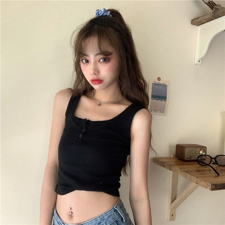 タンクトップ ノースリーブ レディース | PlusNao | 詳細画像13 