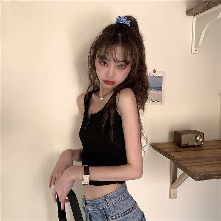 タンクトップ ノースリーブ レディース | PlusNao | 詳細画像16 