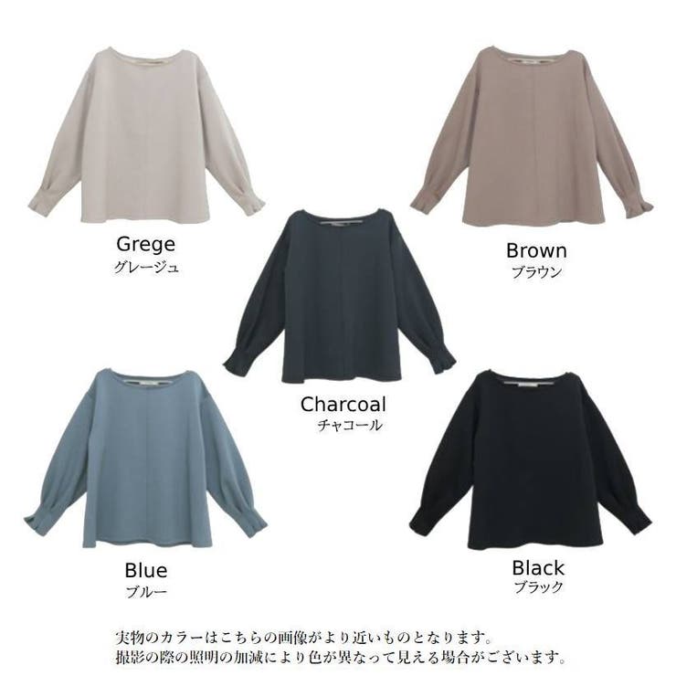 スクーバAラインボードネックプルオーバ レディース トップス | PlusNao | 詳細画像12 