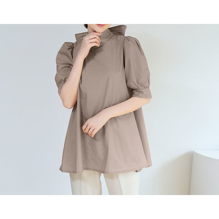 チュニック 5分袖 トップス[品番：FQ000261895]｜PlusNao（プラスナオ