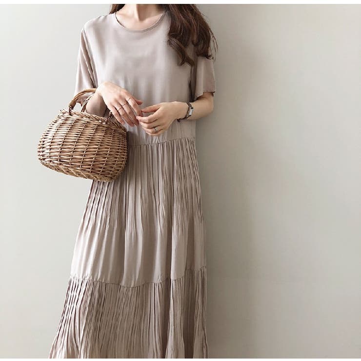 ティアードワンピース マキシワンピ レディース | PlusNao | 詳細画像10 