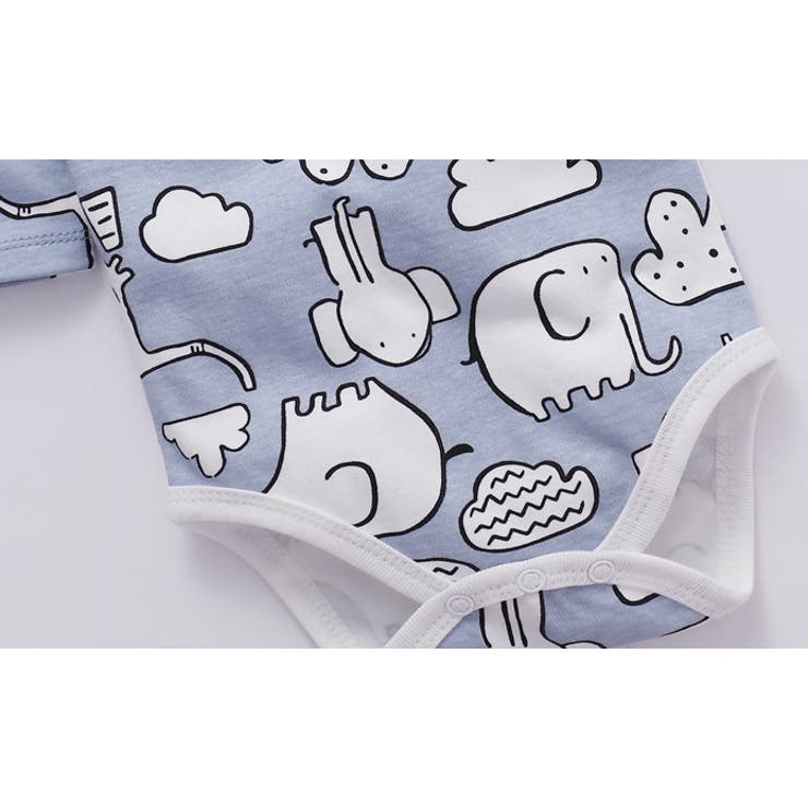 ロンパース 長袖 ベビー服 | PlusNao | 詳細画像18 