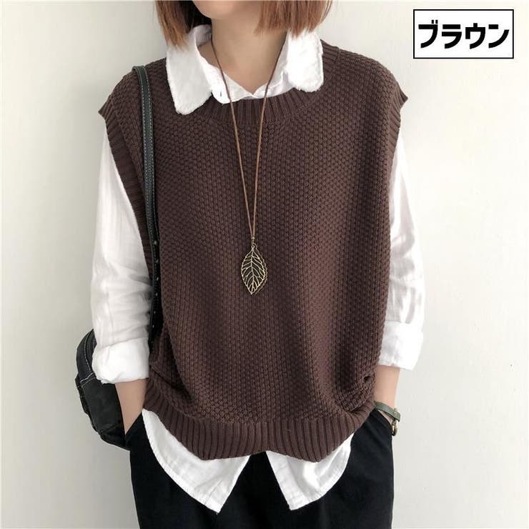 ベスト ニット レディース | PlusNao | 詳細画像17 