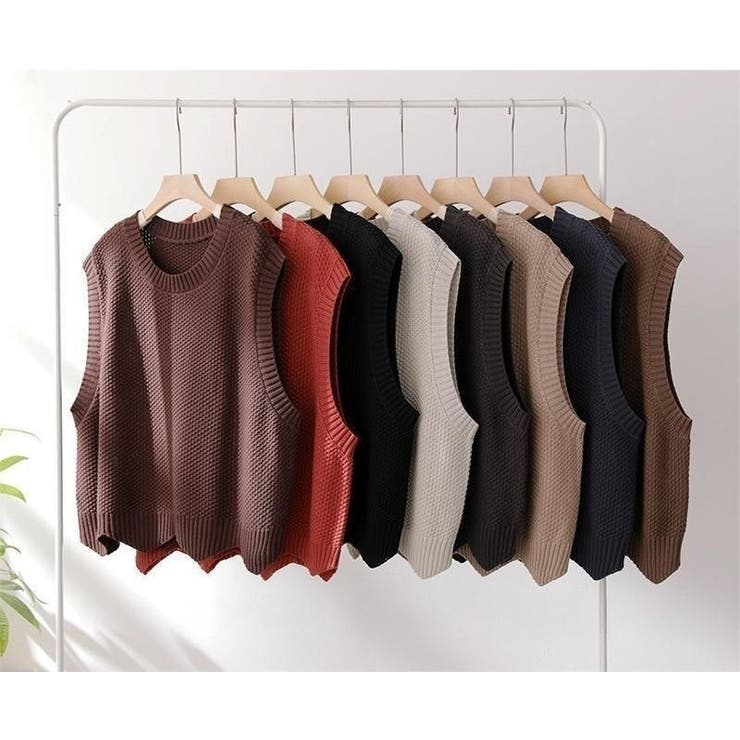 ベスト ニット レディース | PlusNao | 詳細画像19 