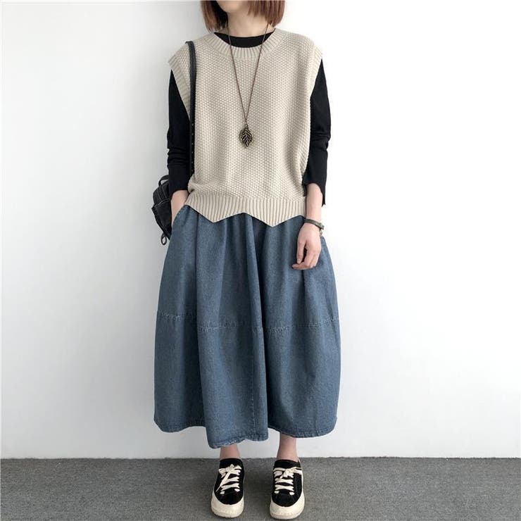 ベスト ニット レディース | PlusNao | 詳細画像2 