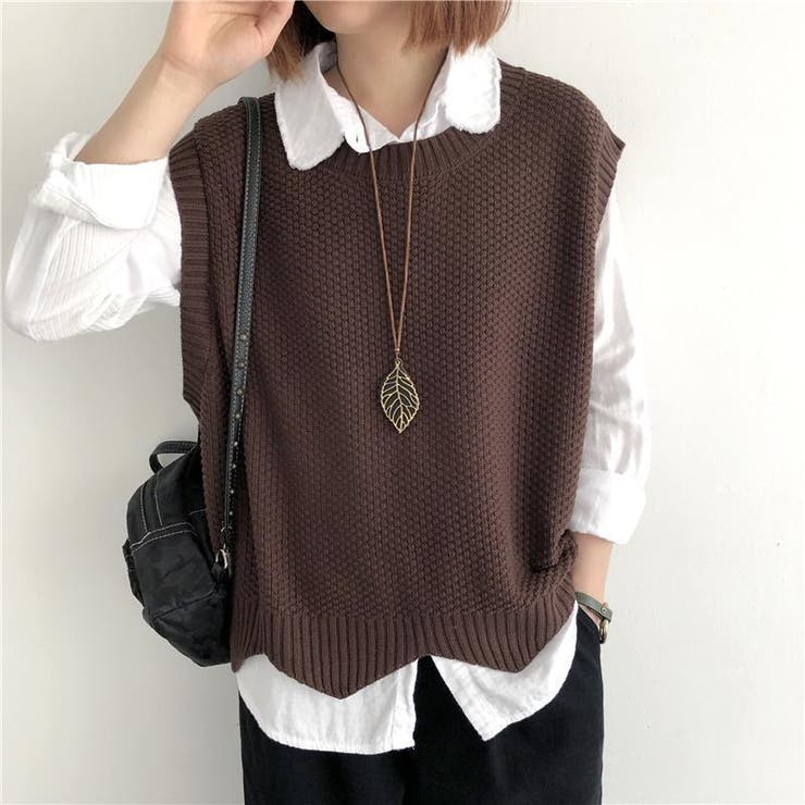 ベスト ニット レディース | PlusNao | 詳細画像9 