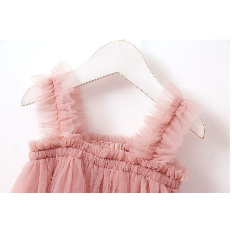 キャミソールワンピース キャミワンピ チュール | PlusNao | 詳細画像11 