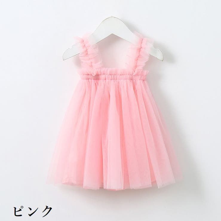 キャミソールワンピース キャミワンピ チュール | PlusNao | 詳細画像2 