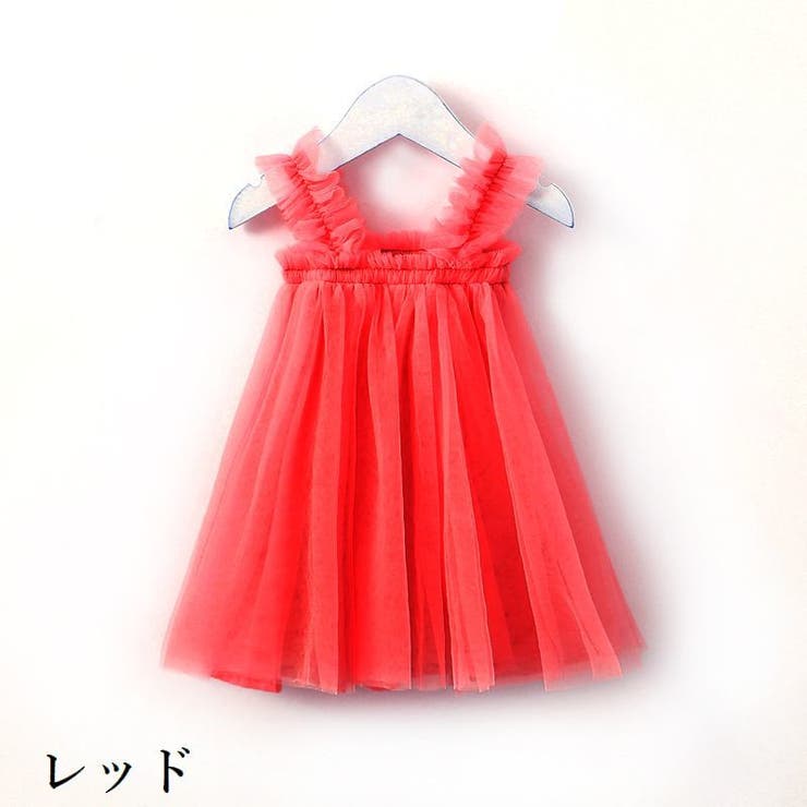 キャミソールワンピース キャミワンピ チュール | PlusNao | 詳細画像4 