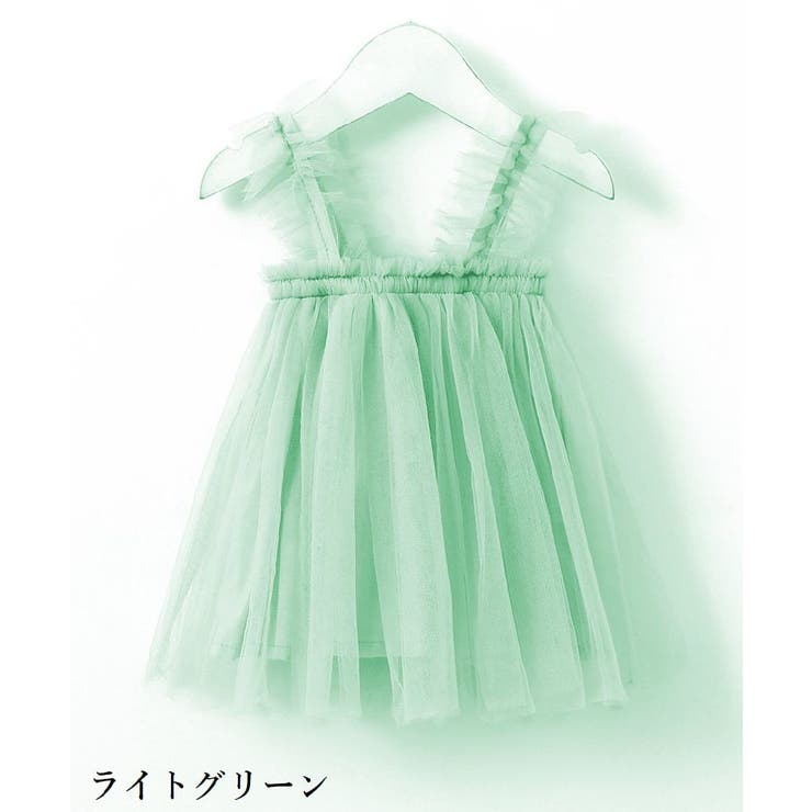 キャミソールワンピース キャミワンピ チュール | PlusNao | 詳細画像6 