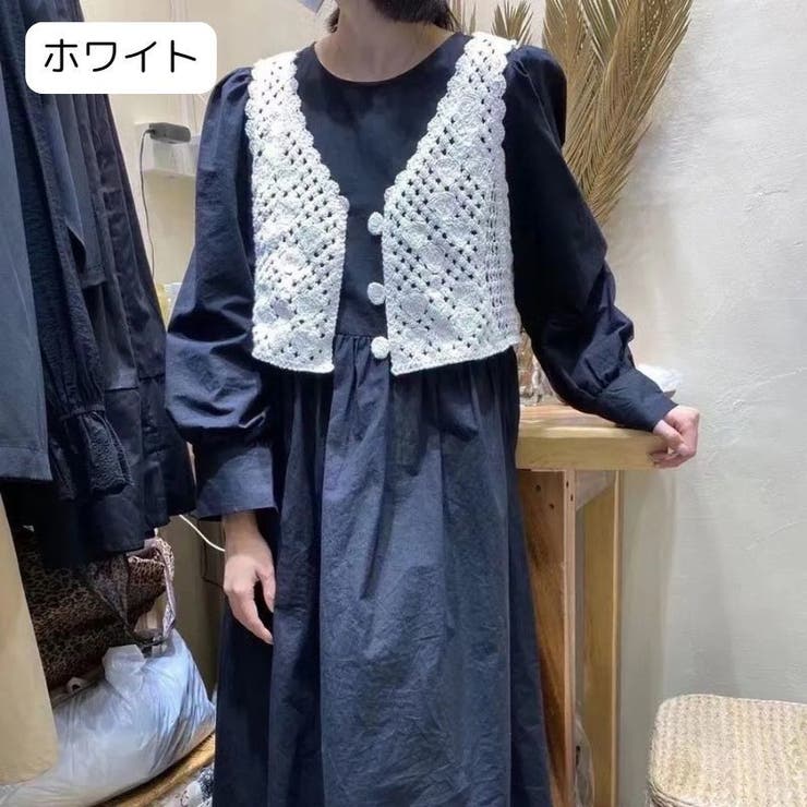 ベスト ジレ レディース | PlusNao | 詳細画像2 