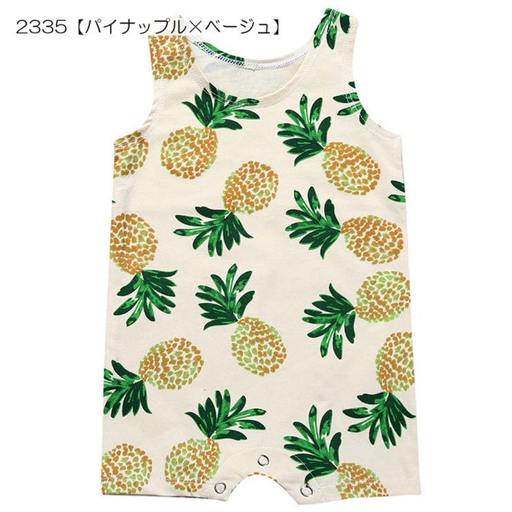 ロンパース ノースリーブ つなぎ | PlusNao | 詳細画像2 