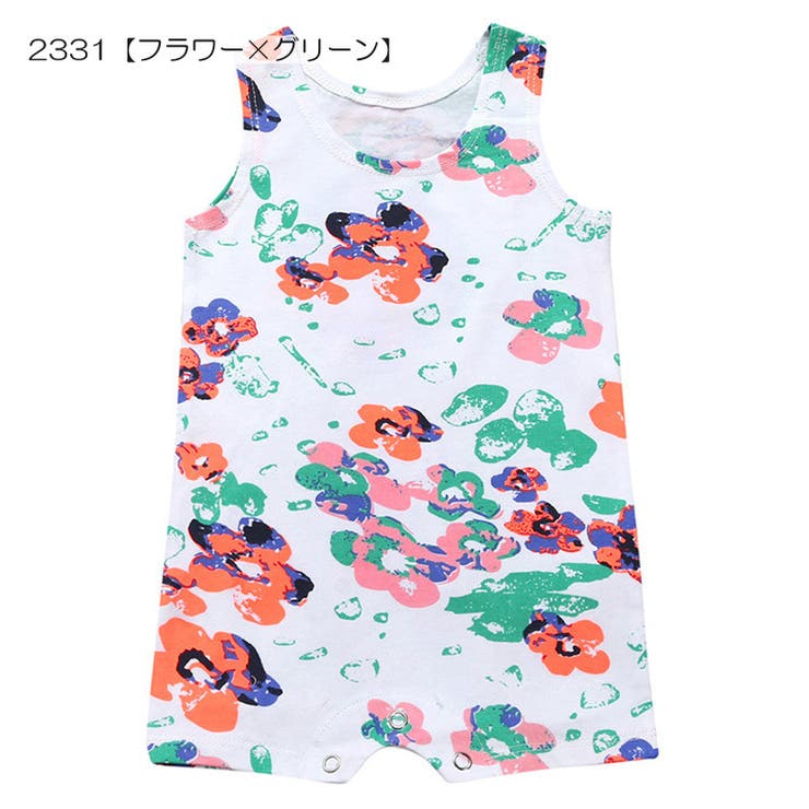 ロンパース ノースリーブ つなぎ | PlusNao | 詳細画像3 