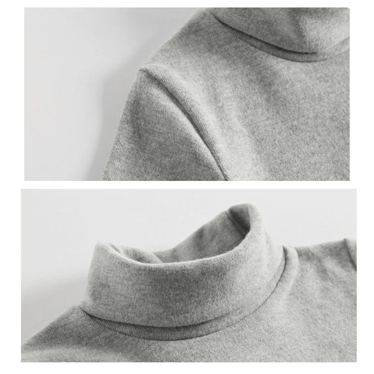 カットソー タートルネック ハイネック | PlusNao | 詳細画像10 