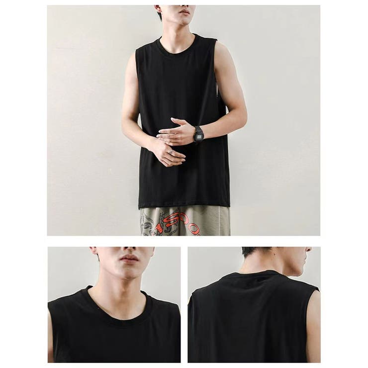 タンクトップ カットソー メンズ | PlusNao | 詳細画像9 