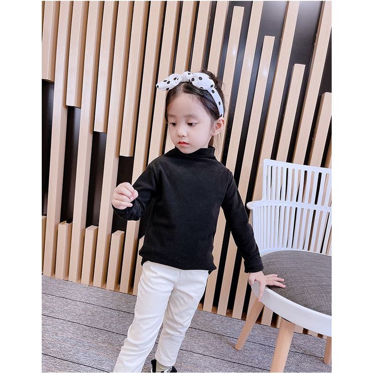 ハイネックカットソー キッズ ベビー | PlusNao | 詳細画像8 