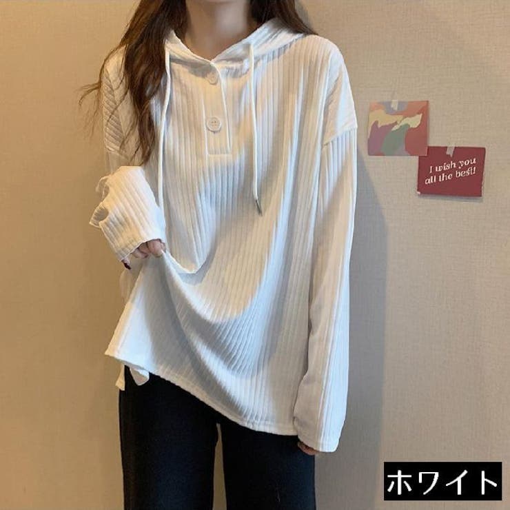 長袖パーカー レディース 大きいサイズ | PlusNao | 詳細画像18 