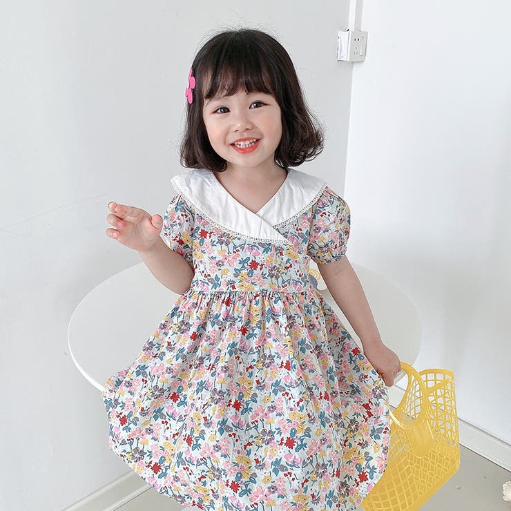 ワンピース Aライン キッズ[品番：FQ000135233]｜PlusNao