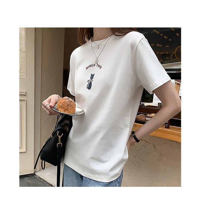 半袖Tシャツ クルーネック ロゴ | PlusNao | 詳細画像7 