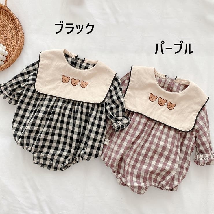 ロンパース 長袖 スクエアカラー | PlusNao | 詳細画像12 