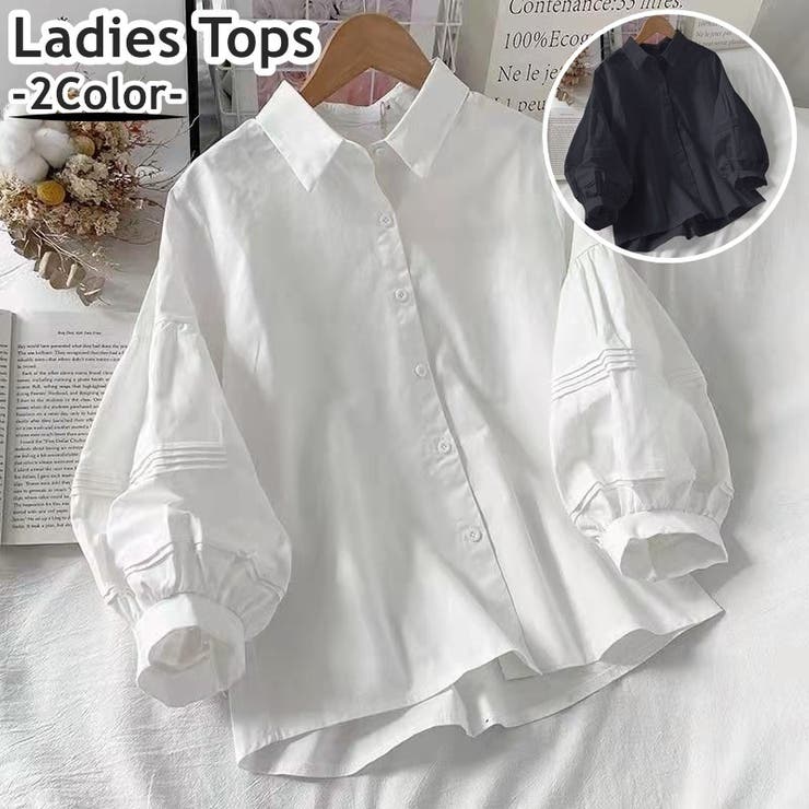 シャツ ブラウス 長袖 | PlusNao | 詳細画像1 