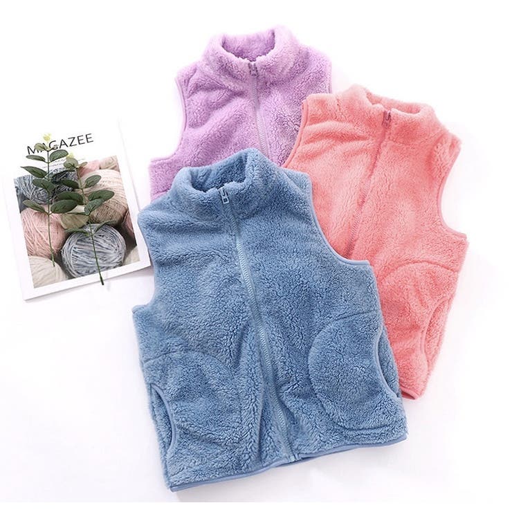 ベスト ボアベスト レディース | PlusNao | 詳細画像3 