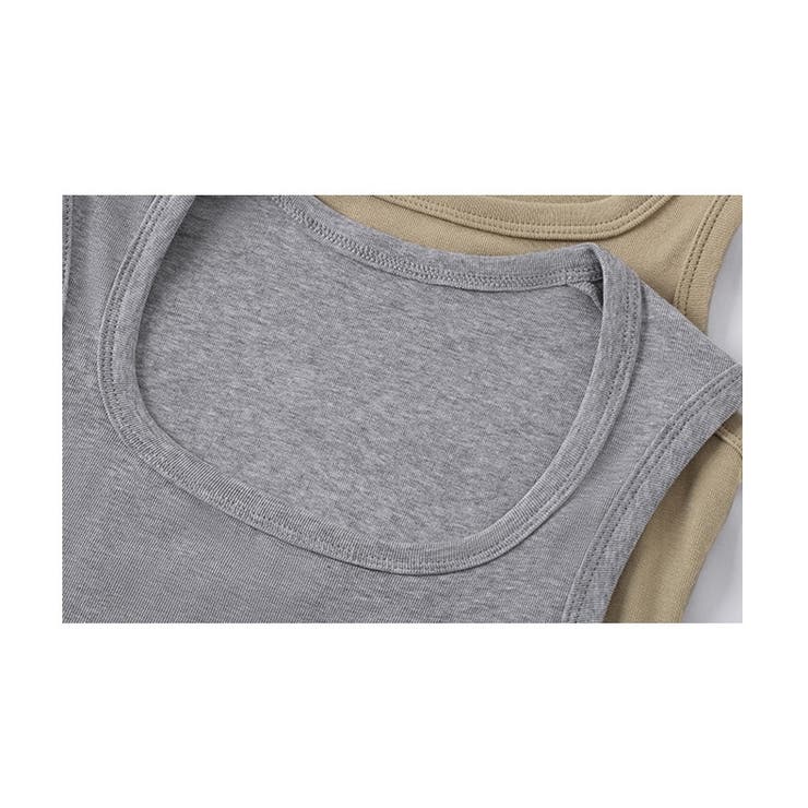 タンクトップ レディース ラウンドネック | PlusNao | 詳細画像16 