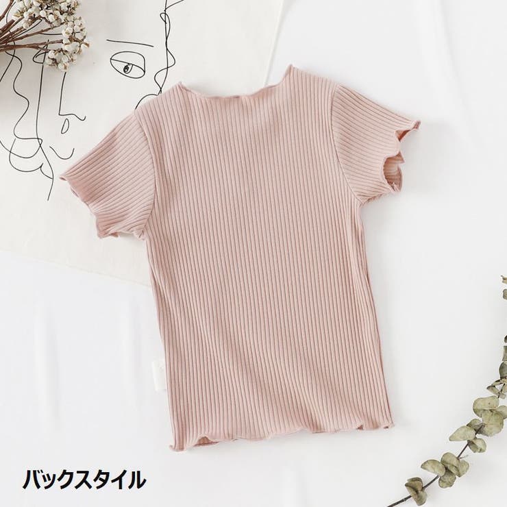 半袖カットソー リブニット 子供服 | PlusNao | 詳細画像8 
