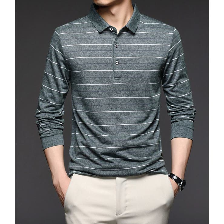 ポロシャツ 長袖 メンズ | PlusNao | 詳細画像5 