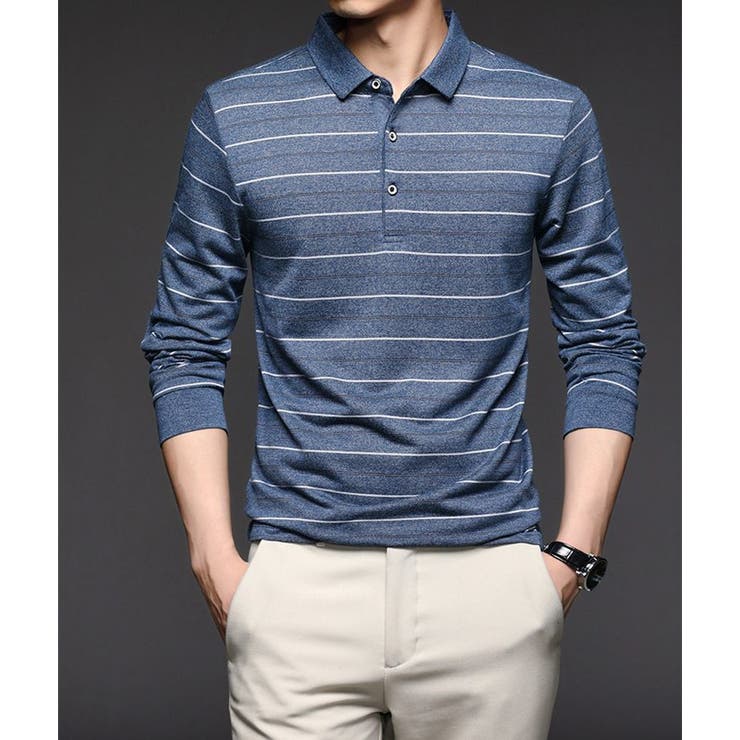 ポロシャツ 長袖 メンズ | PlusNao | 詳細画像6 