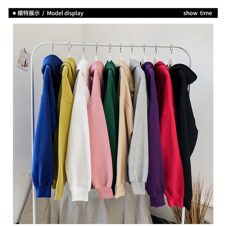 パーカー レディース 長袖 | PlusNao | 詳細画像15 