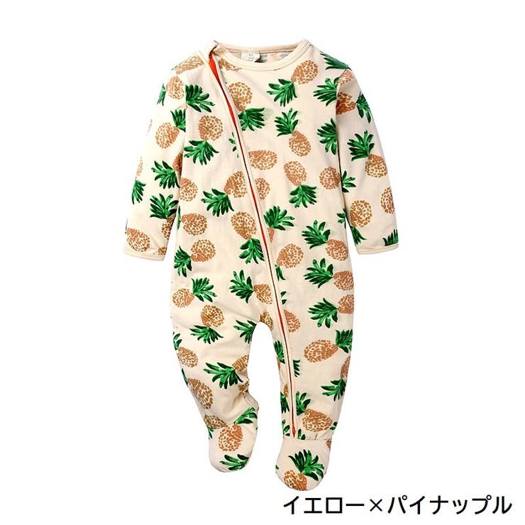 長袖ロンパース カバーオール つなぎ | PlusNao | 詳細画像10 